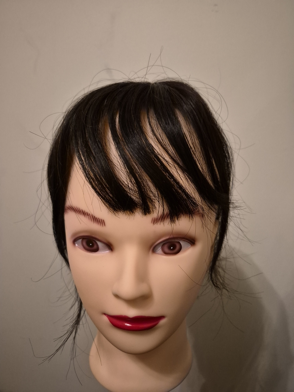 Black Human Hair Topper